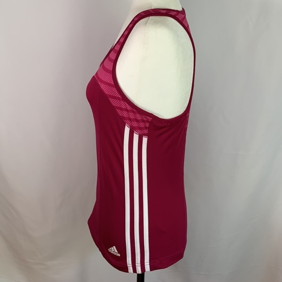 Adidas Pink Magenta Athletic Tank Top - Picture 3 of 7